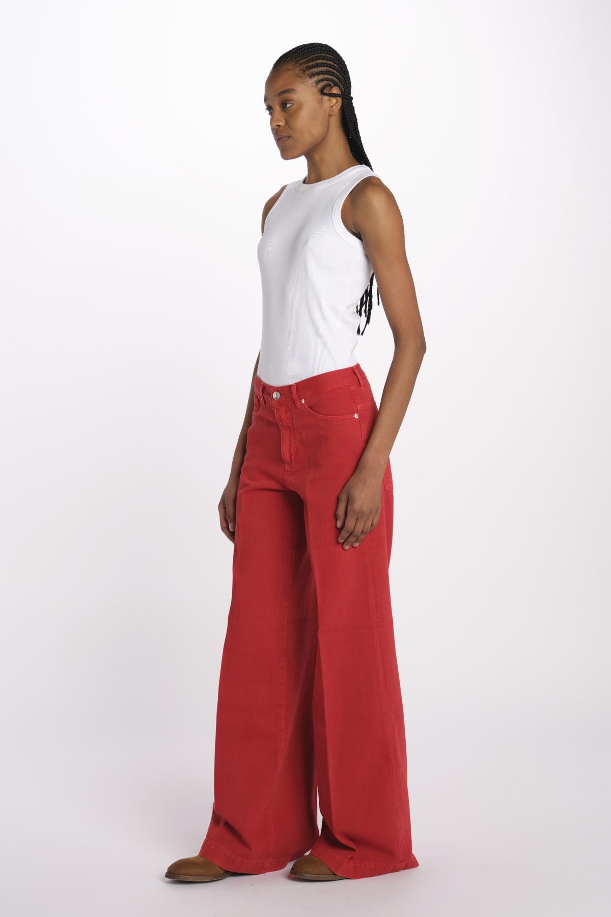 Denim NADIA colorato NADIA NA120 H44 ROSSO nine in the morning