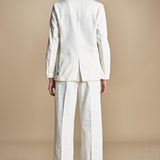 monopetto in velluto rocciatore LIVI IVORY true avenue
