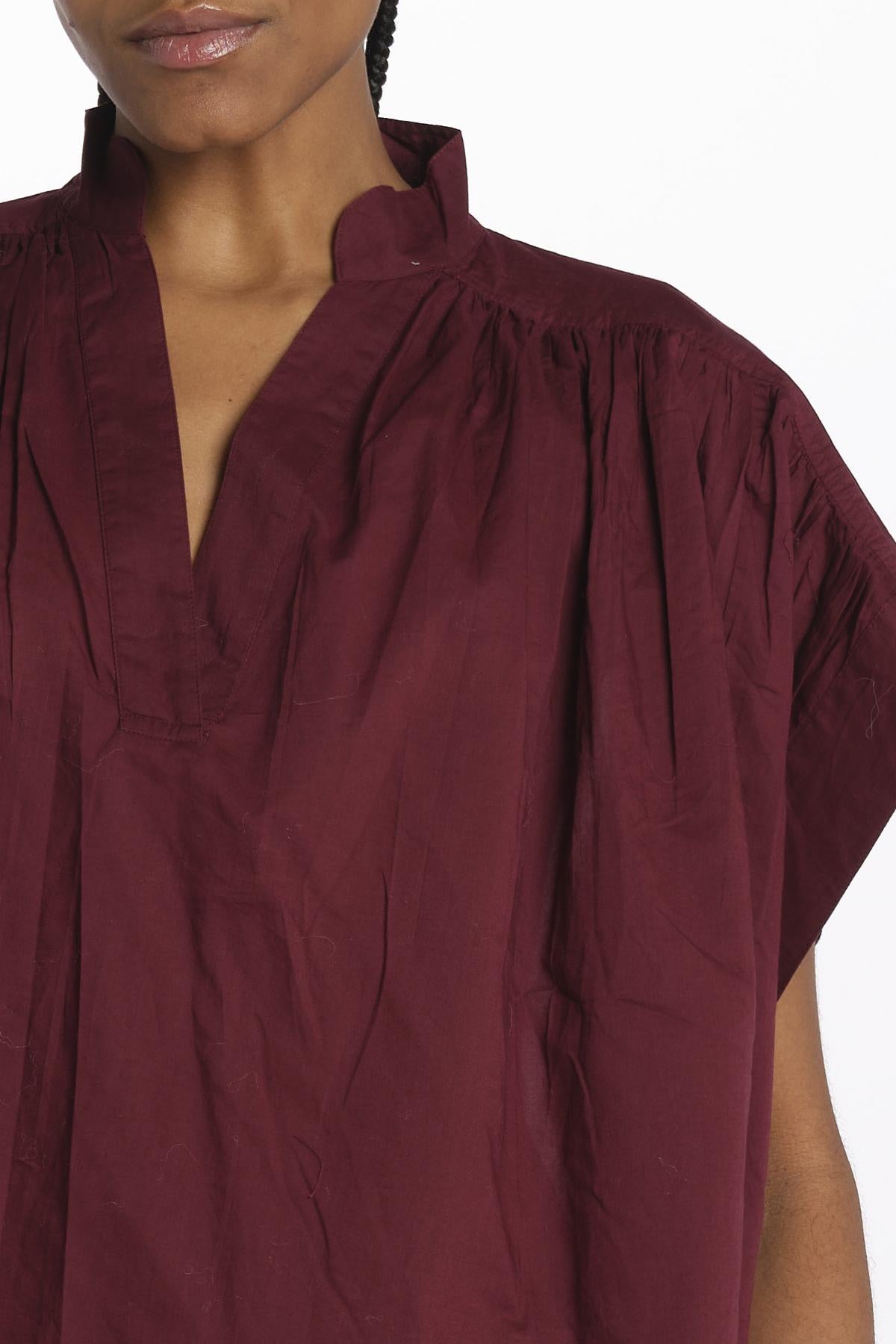 Camicia CORY m/c voille CORY BORDEAUX vanessa bruno