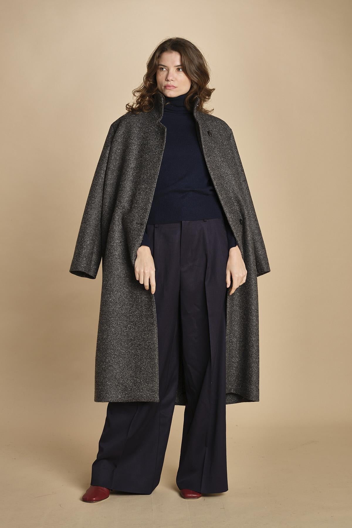 pantalone con 2 pinces ed elastico. PAN0241 BLE1935W soeur