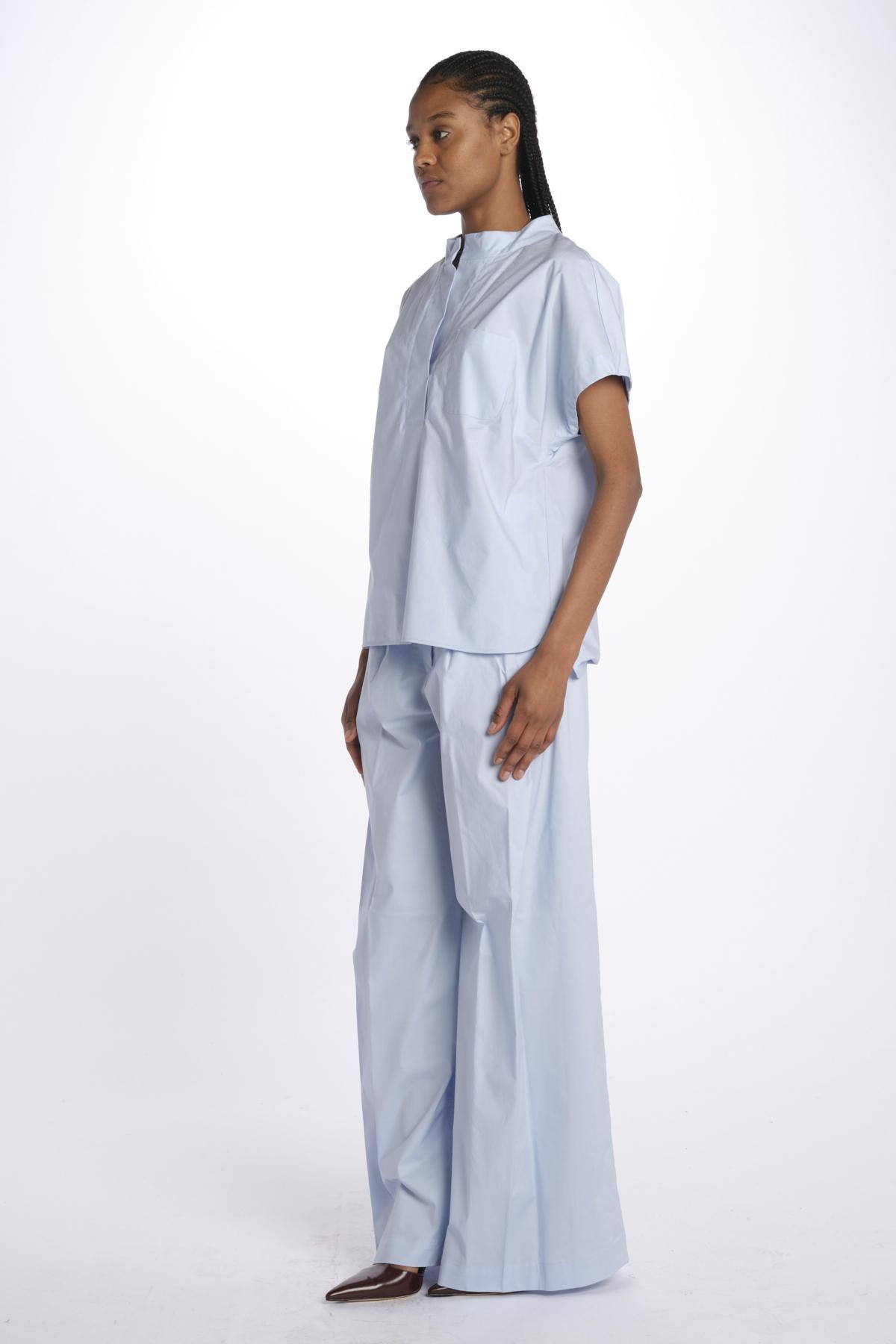 Camicia ILENIA popeline ILENIA IL31 AZZURRO nine in the morning