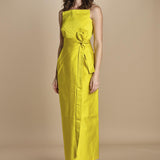 DOU abito lungo in raso DOU LEMON sofie d'hoore