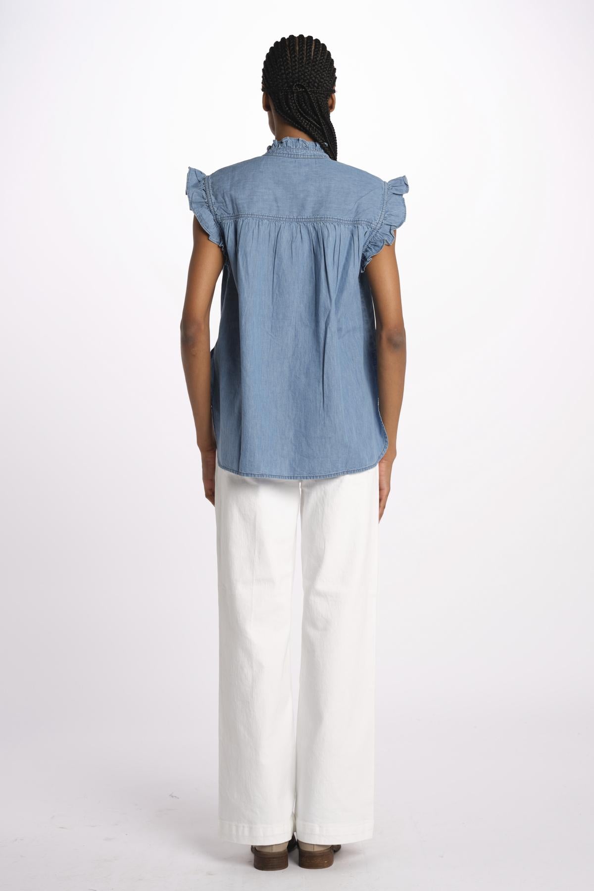 COYOTE camicia s/m chambray COYOTE P1805 bellerose