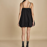 mini abito a palloncino CLOUD BLACK undress code