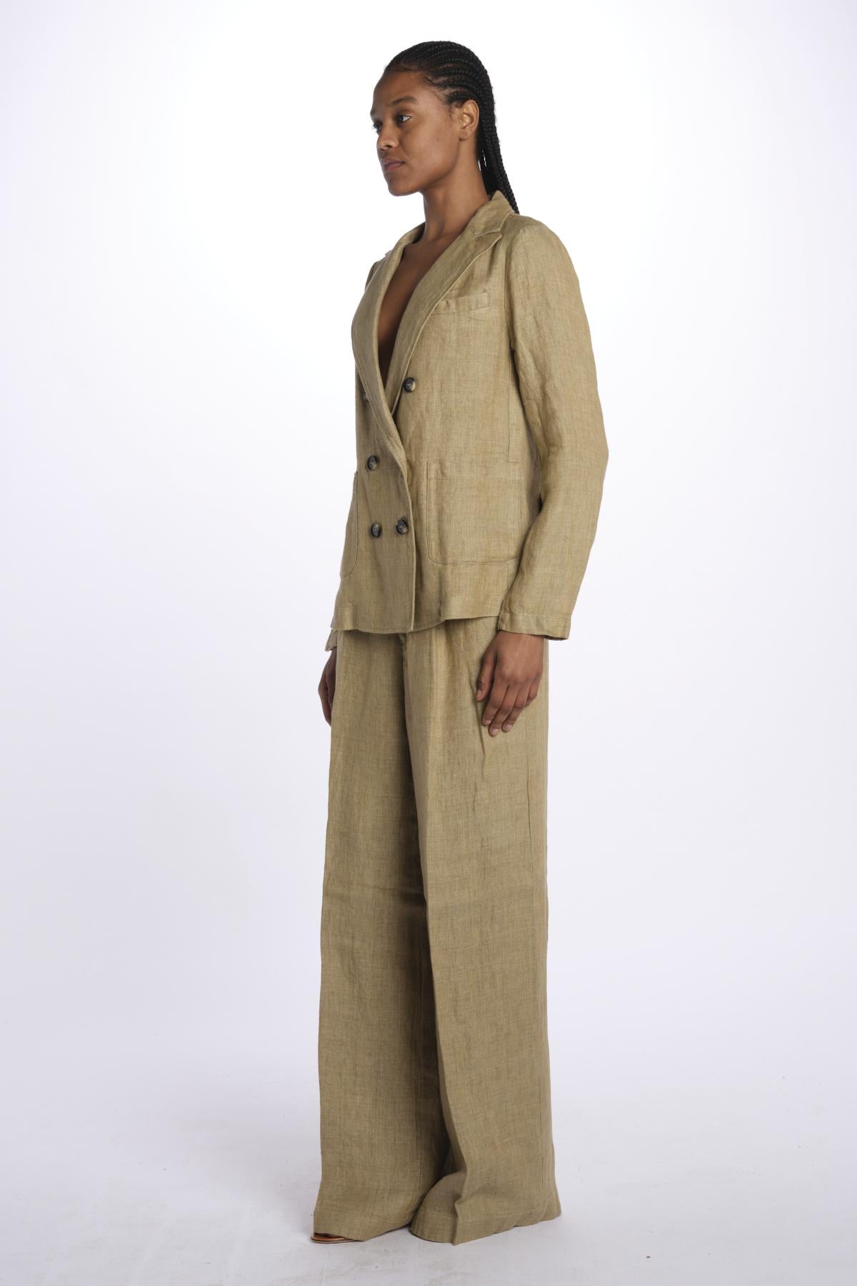 Giacca SABI doppio petto limone SABI RAWLINEN true avenue