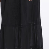 PAULA gonna voille ricamata L0421 BL louise misha