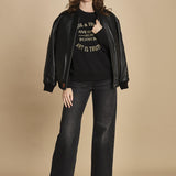 felpa girocollo. JWSL00001 NOIR 001 zadig & voltaire