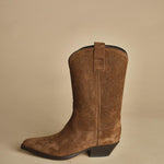 stivaletto medio texano. B10984-LIG-DC CUOIO buttero