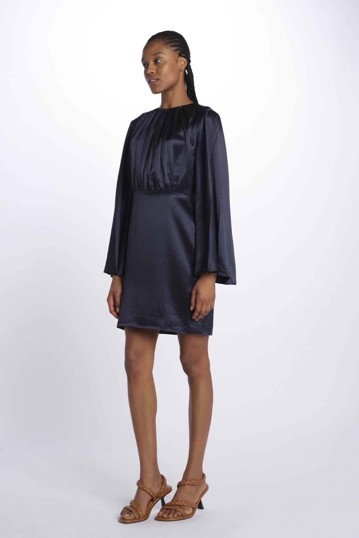 Mini abito NORREN m/l 12248338 NAVY malina