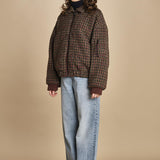 giubbino in piede de poule ASHER52 CBA COMBO bellerose