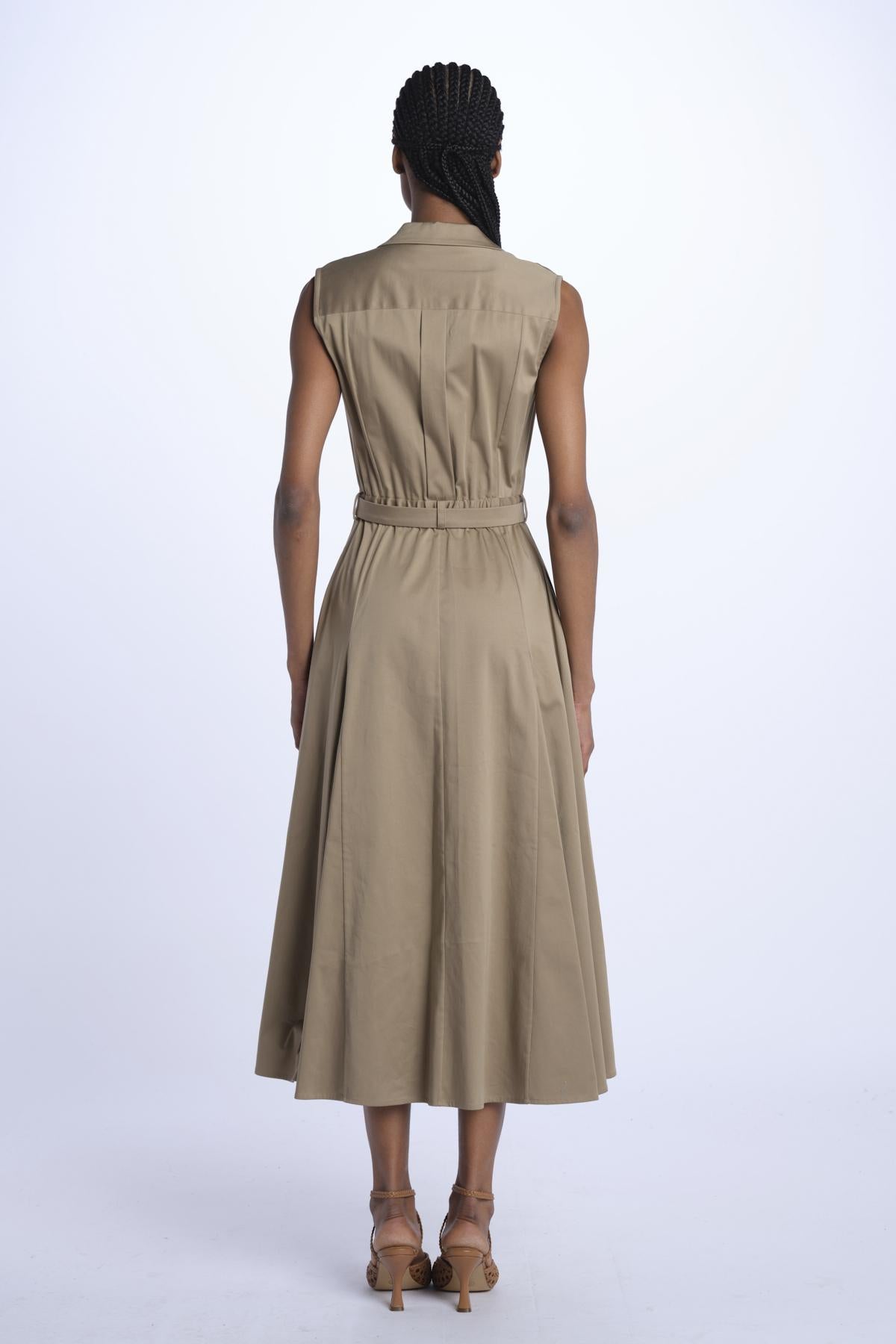 TARANTO chemisier s/m TARANTO BEIGE crida