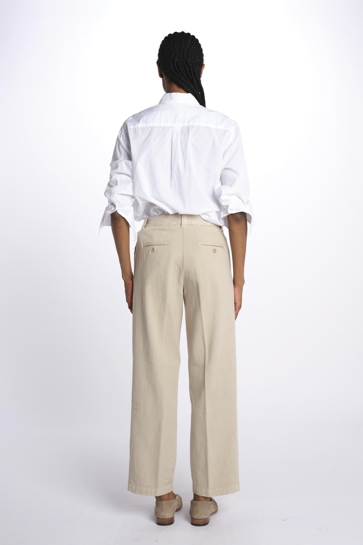 Pantaloni gamba dritta MOD.0186 BEIGE aspesi