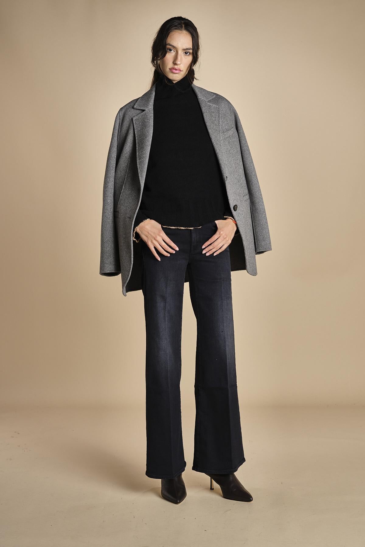 denim lungo zampa 10THE ROLLER SNEAK 415 965 mother