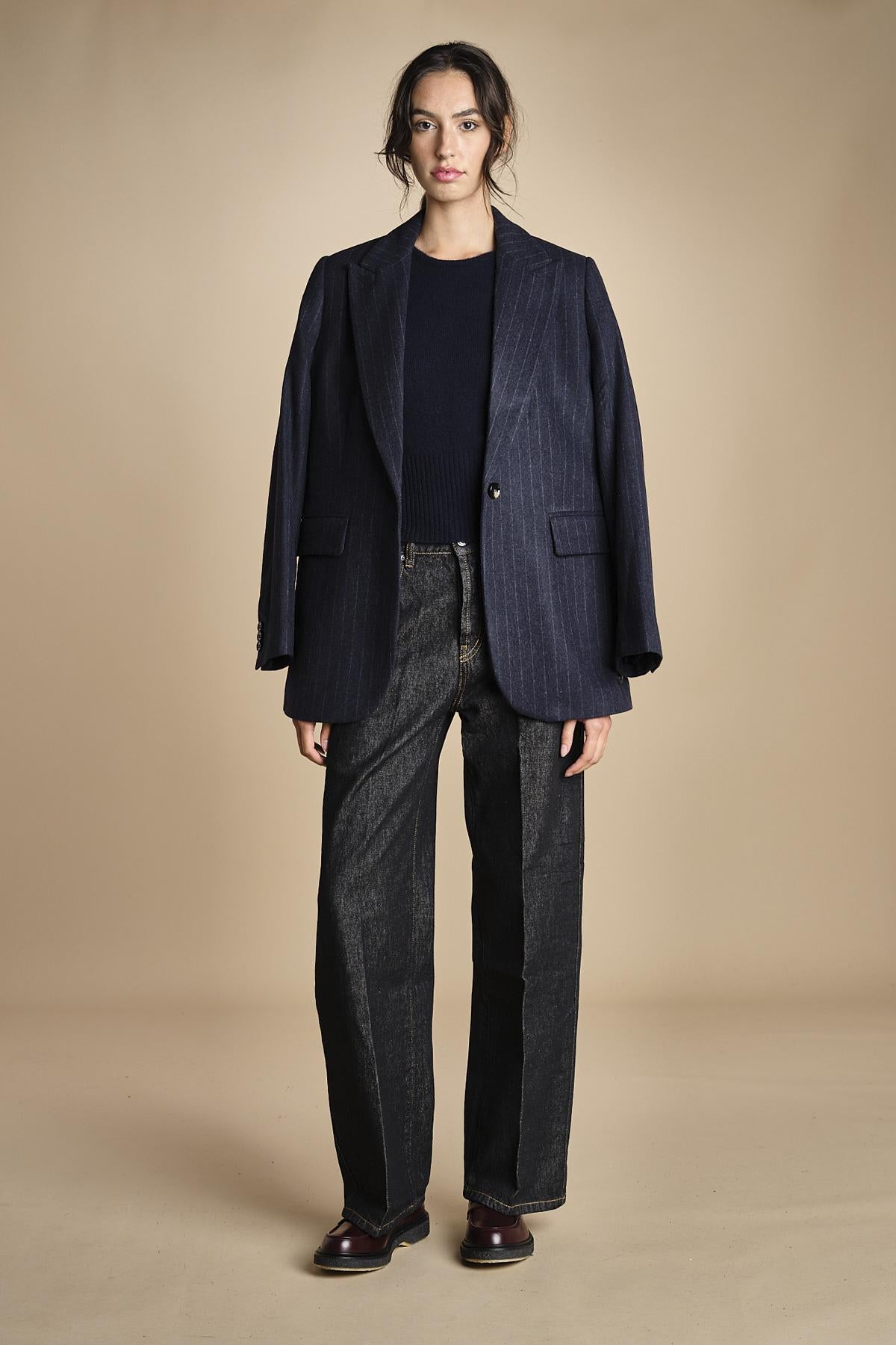 denim cropped ZELDA OPENBLACK true avenue