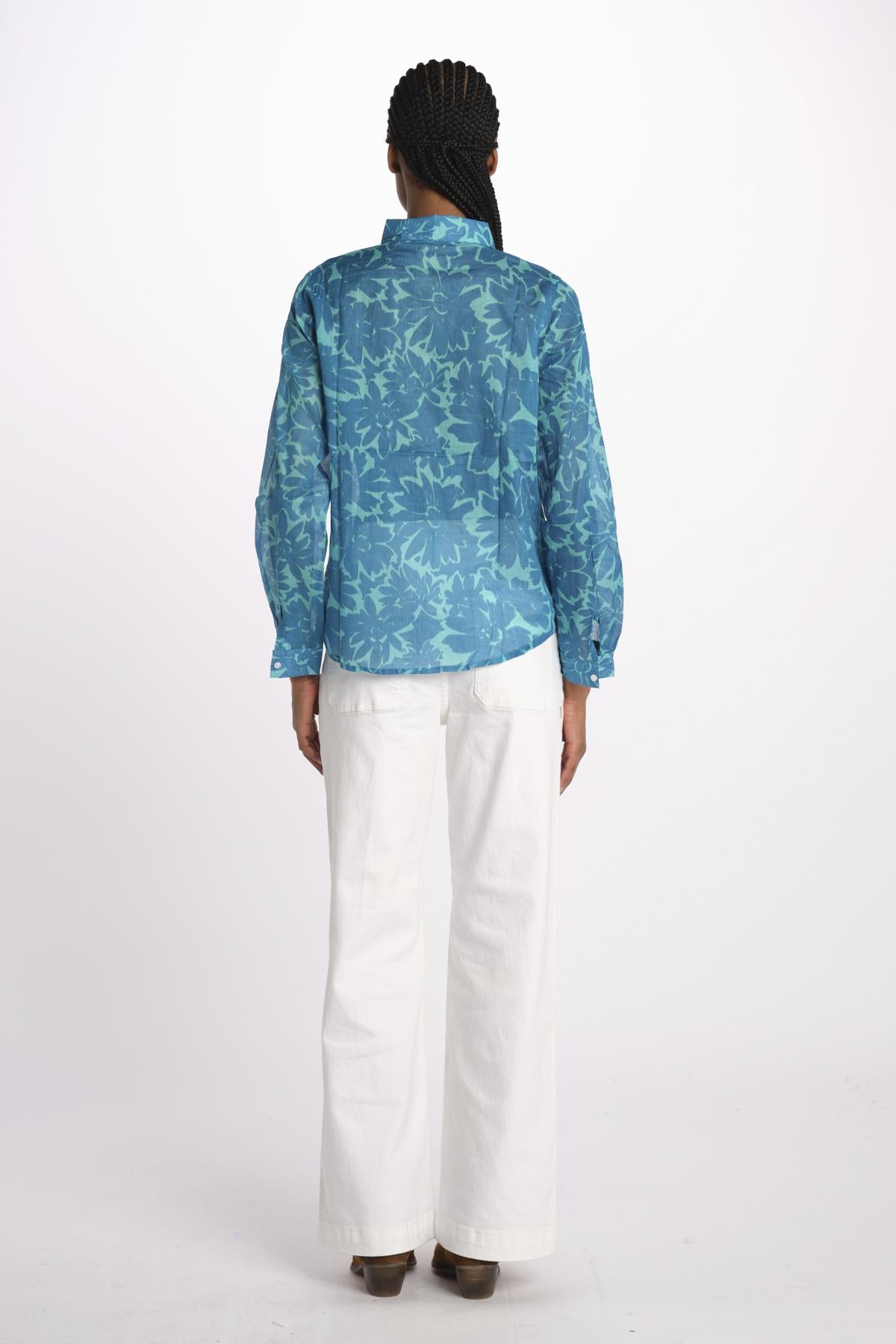 Camicia FLEUR SX7522 5GG01 terre rouge