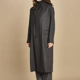 cappotto doppiopetto over. MAN0053 GRI0125W soeur