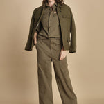 giacca sahariana. WWOW01681 LEAVES 308 zadig & voltaire
