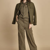giacca sahariana. WWOW01681 LEAVES 308 zadig & voltaire