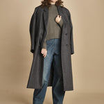girocollo over. PUL0079 GRI2125W soeur