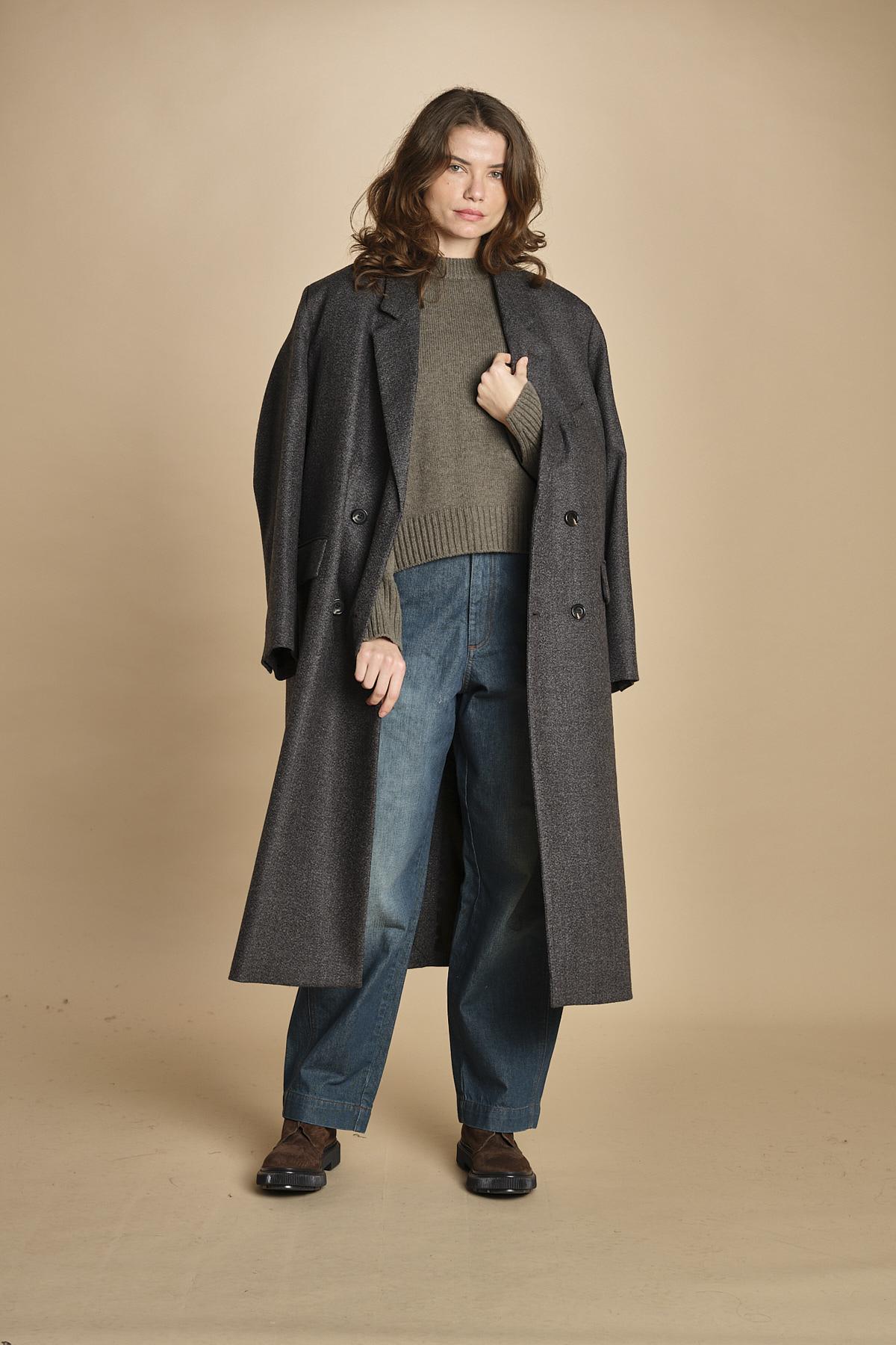 girocollo over. PUL0079 GRI2125W soeur