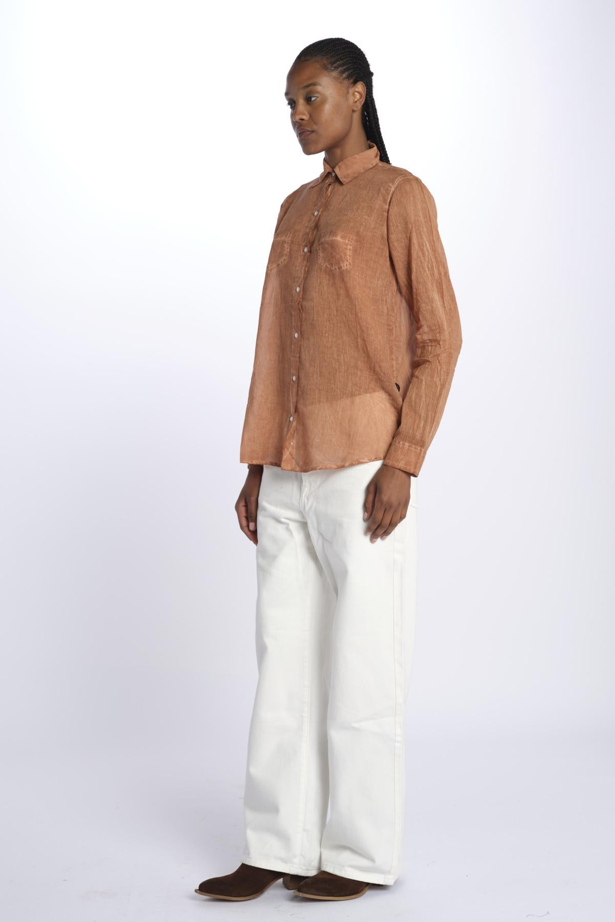 Camicia ZAGG KS1002 503 terre rouge