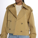 Trench corto IO119118 BE455 ivy oak