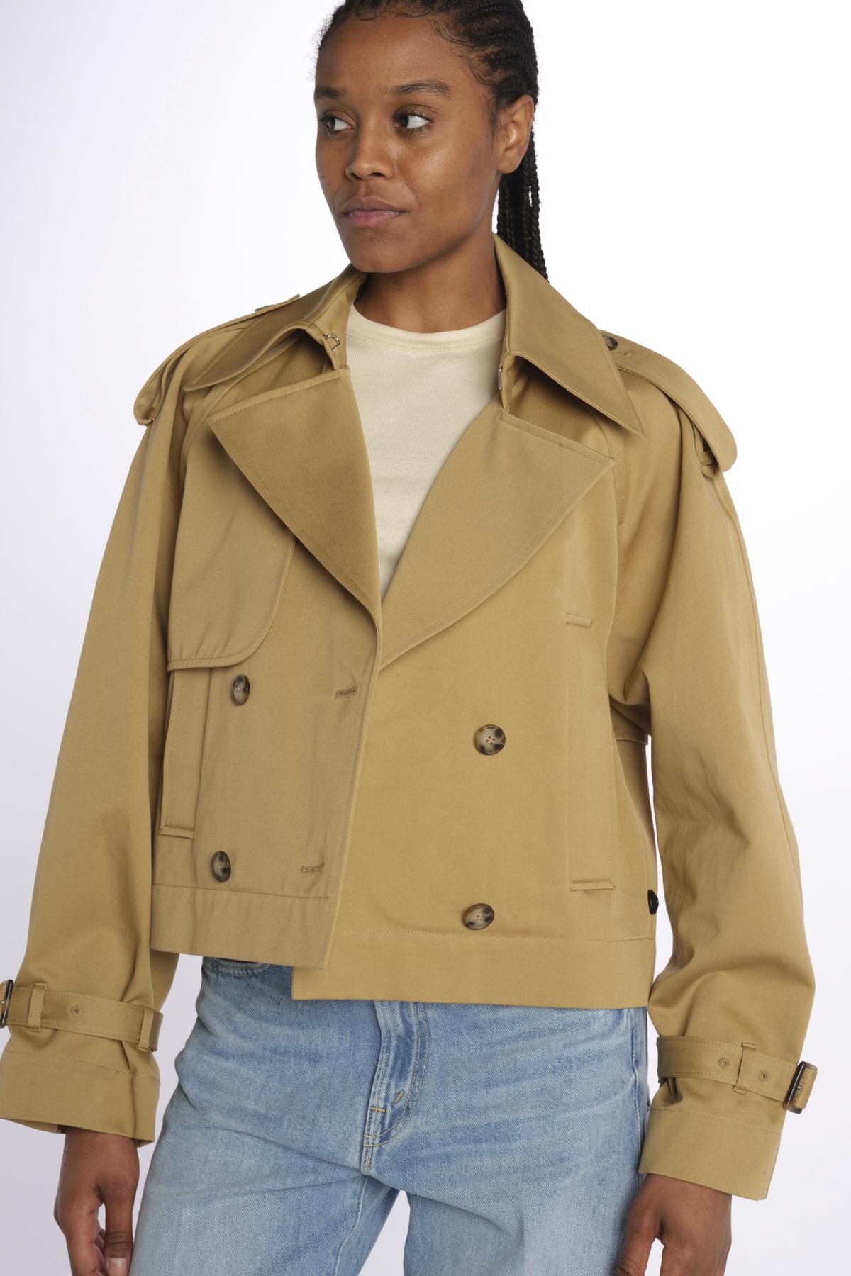 Trench corto IO119118 BE455 ivy oak