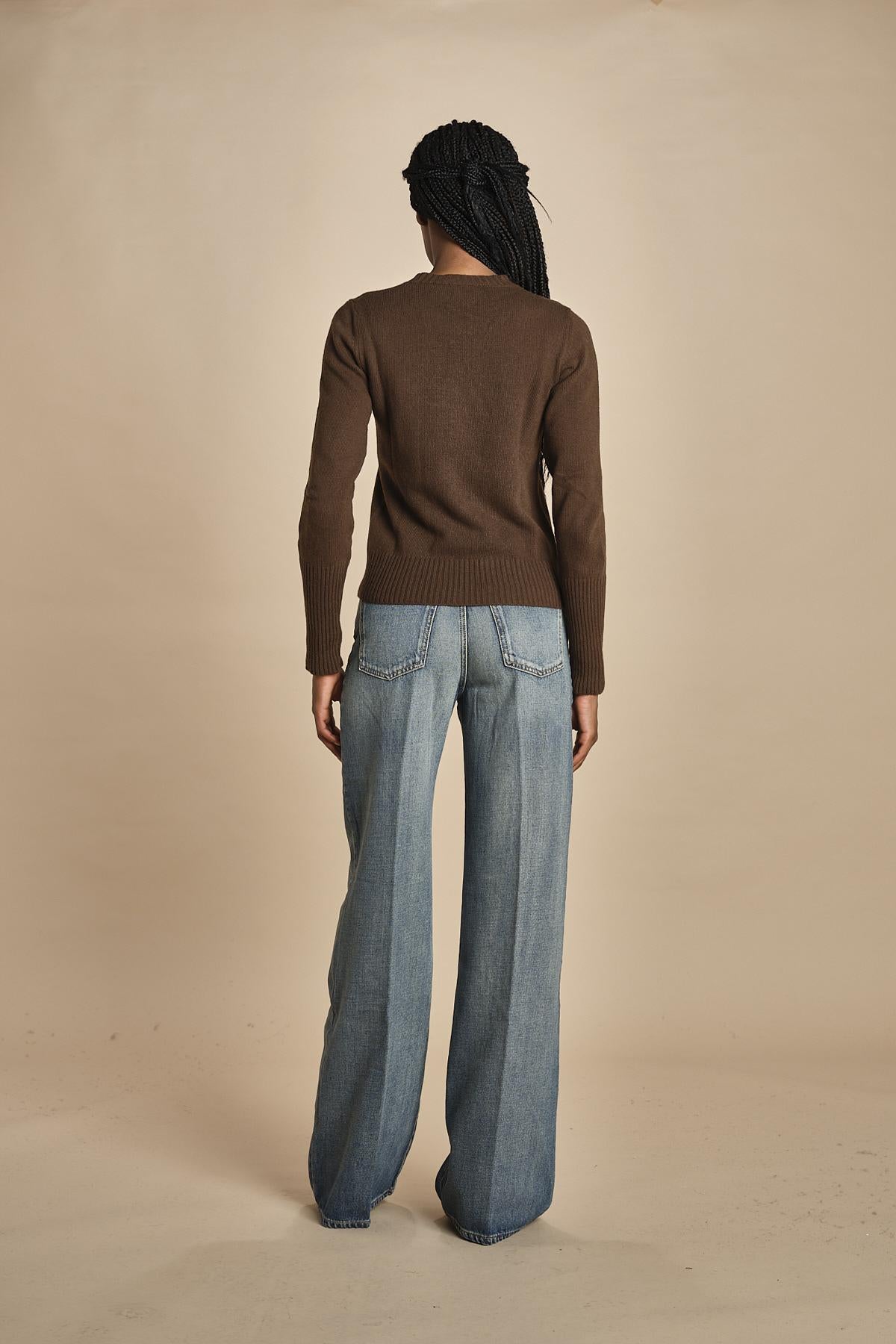 d2501005 girocollo slim by milaura. d2501005 311 MORO milaura