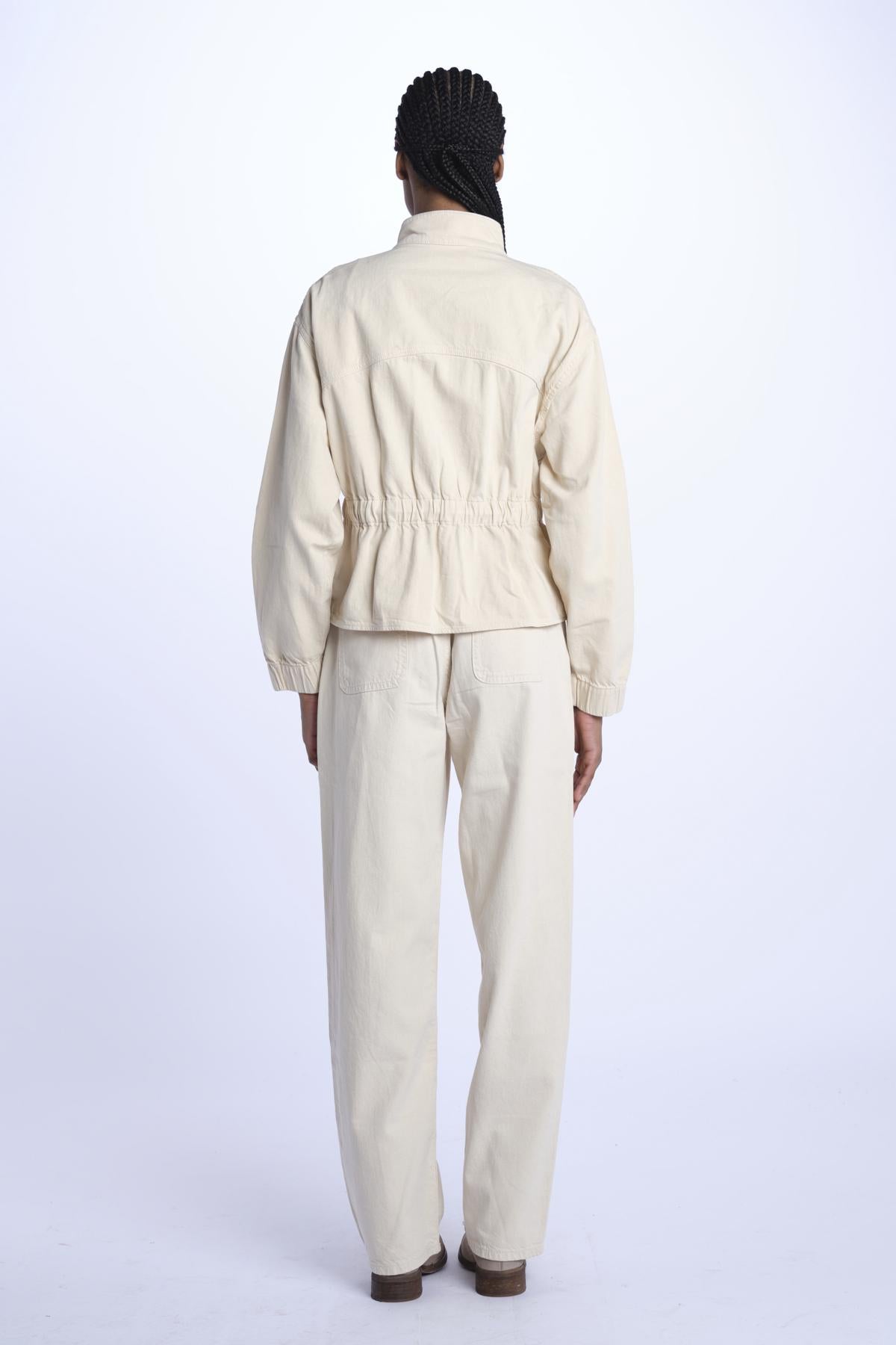 Sahariana Denim FALOU ECRU ba&sh