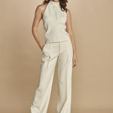 top in cady con schiena nuda 31357-313 LATTE 02 federica tosi