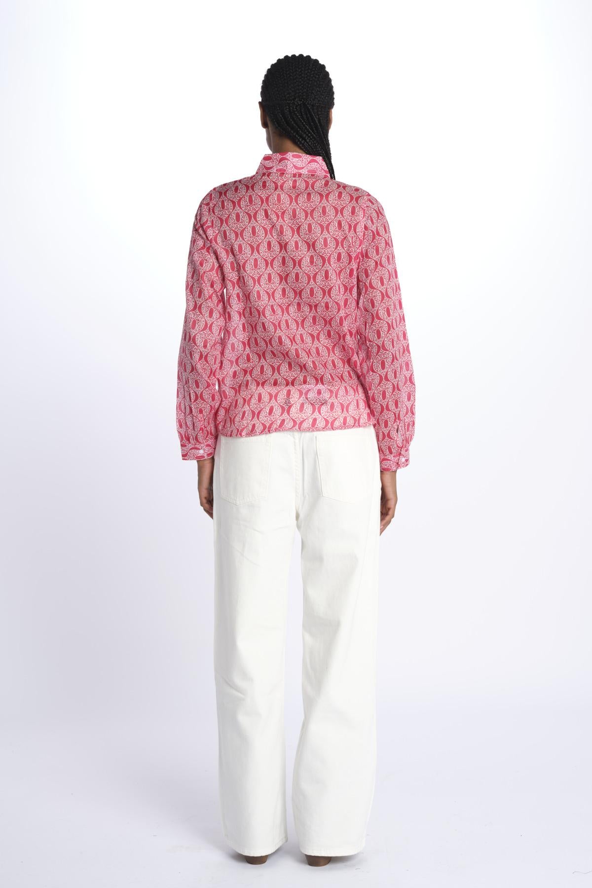 Camicia FLEUR SX7522 5G16 terre rouge