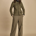 giacca sahariana. WWOW01681 LEAVES 308 zadig & voltaire