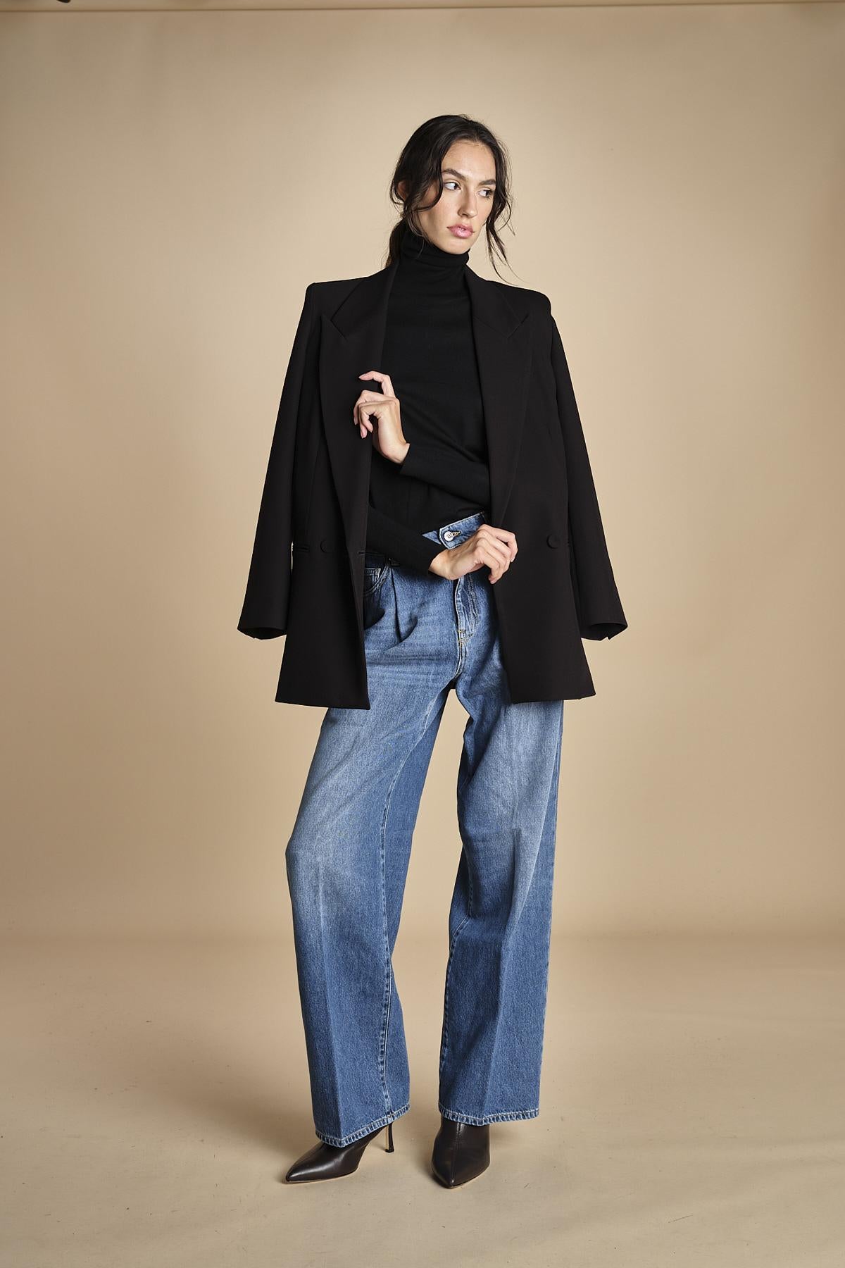 denim over con pinces VELIS OPEN BLUE true avenue