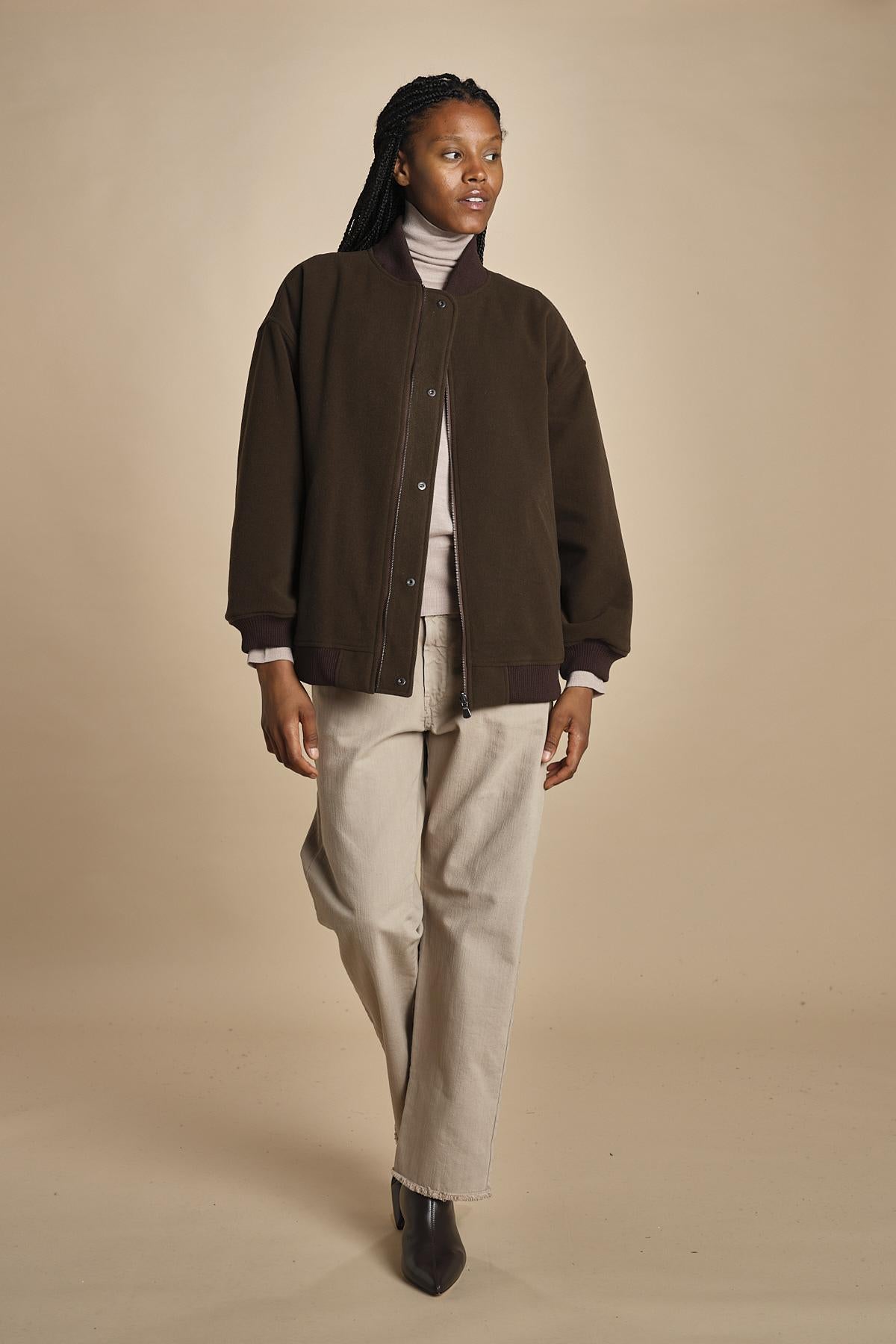 Bomber panno P28D0GW-T1112 U734 massimo alba
