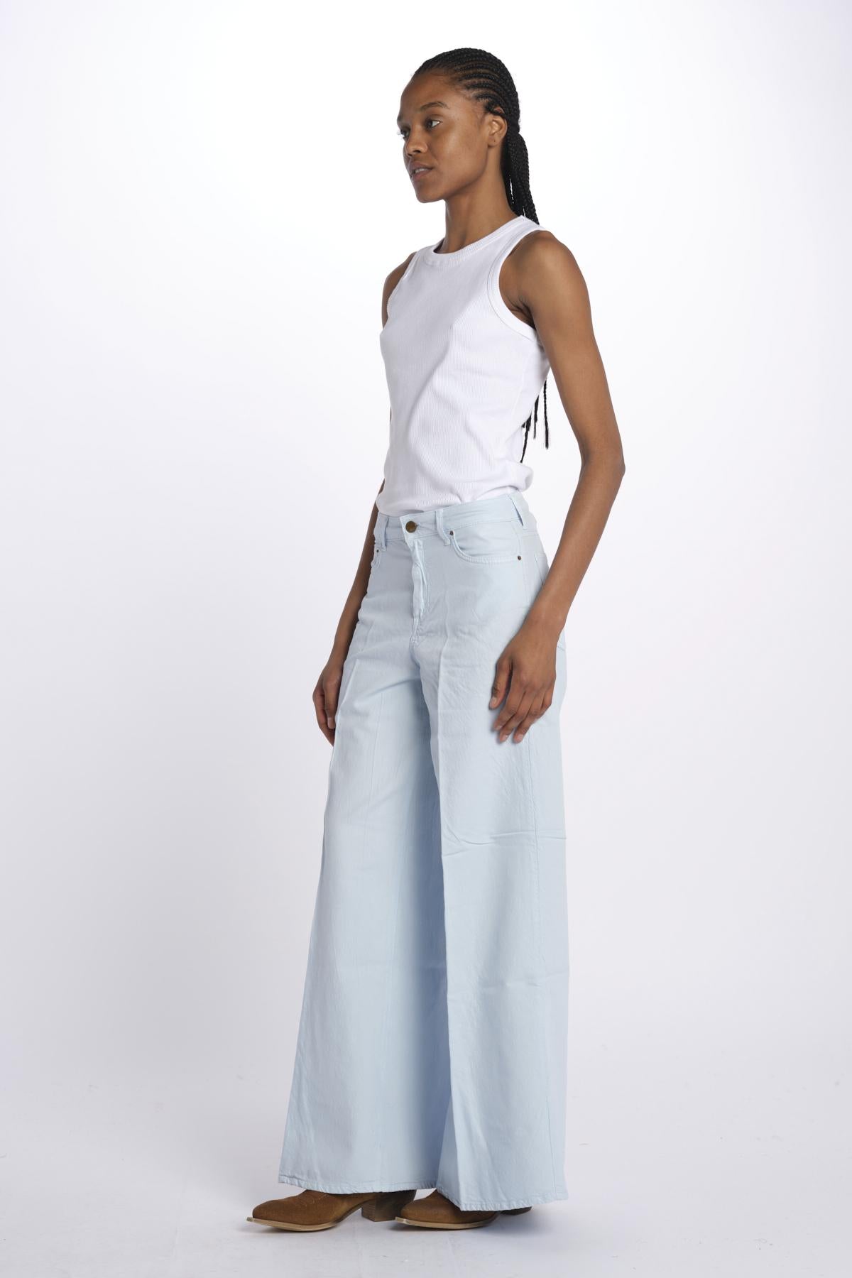 Pantalone SERENA misto lino 4 tasche SERENA TMLS06 151 ps don't forget me