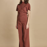 top manica corta con collo alto 31101-313 COCCCIO 57 federica tosi