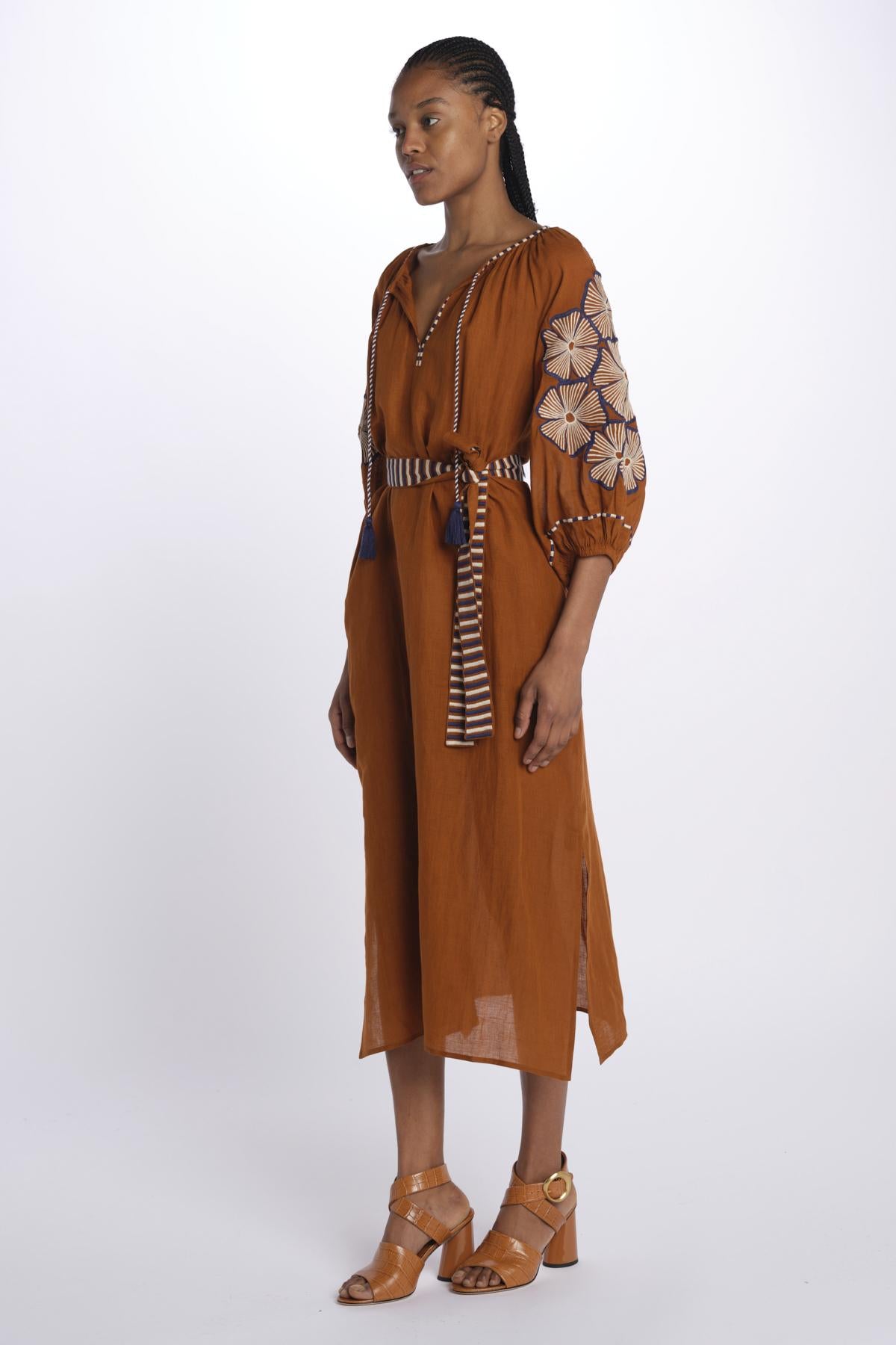 benaras soleil BE24909ABROWN NAVY KORA