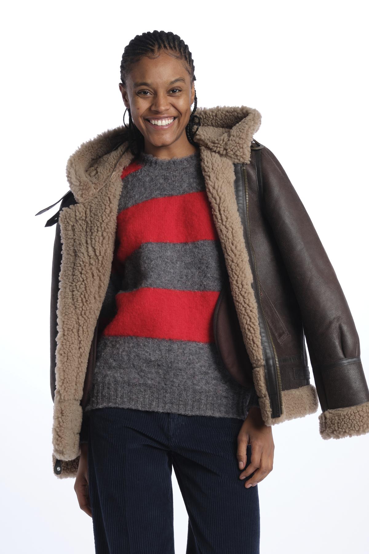 SHAGGY BEAR CHUNKY STRIPES FOREST howlin'