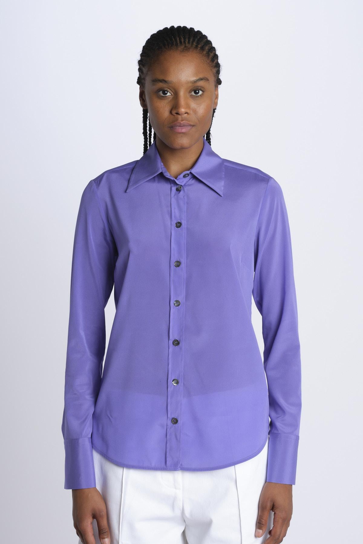 Camicia uomo seta colorata CA3382 8 milaura