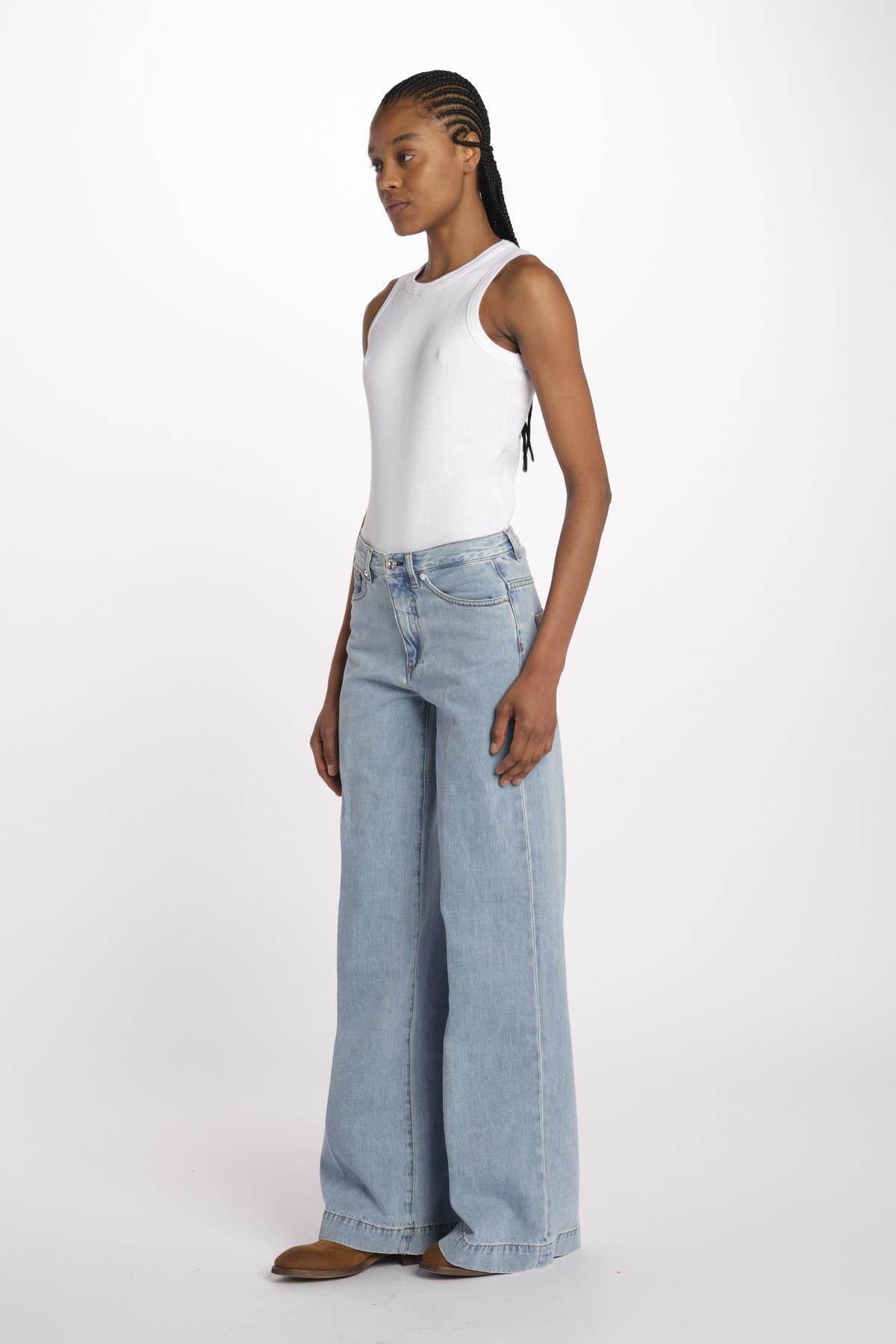 Pantalone Over denim NADIA123 217LLB17 nine in the morning