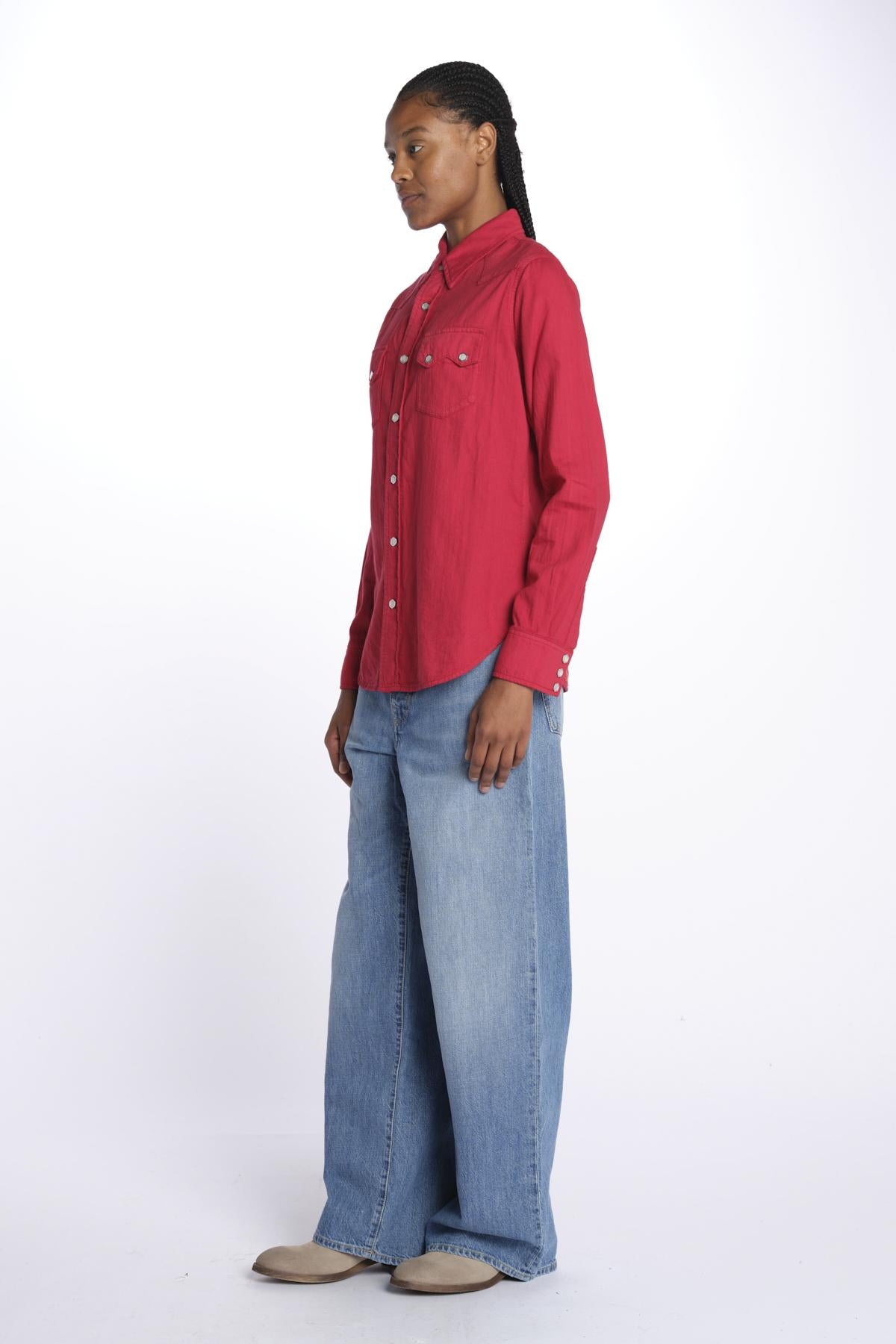 Camicia TOLEDO cowboy TOLEDO RED fortela