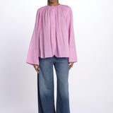 Camicia CIG m/l voile over CIG FLUOPINK laurence bras