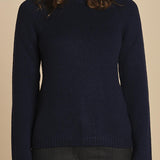 girocollo alto MIL8 25030 BLU milaura