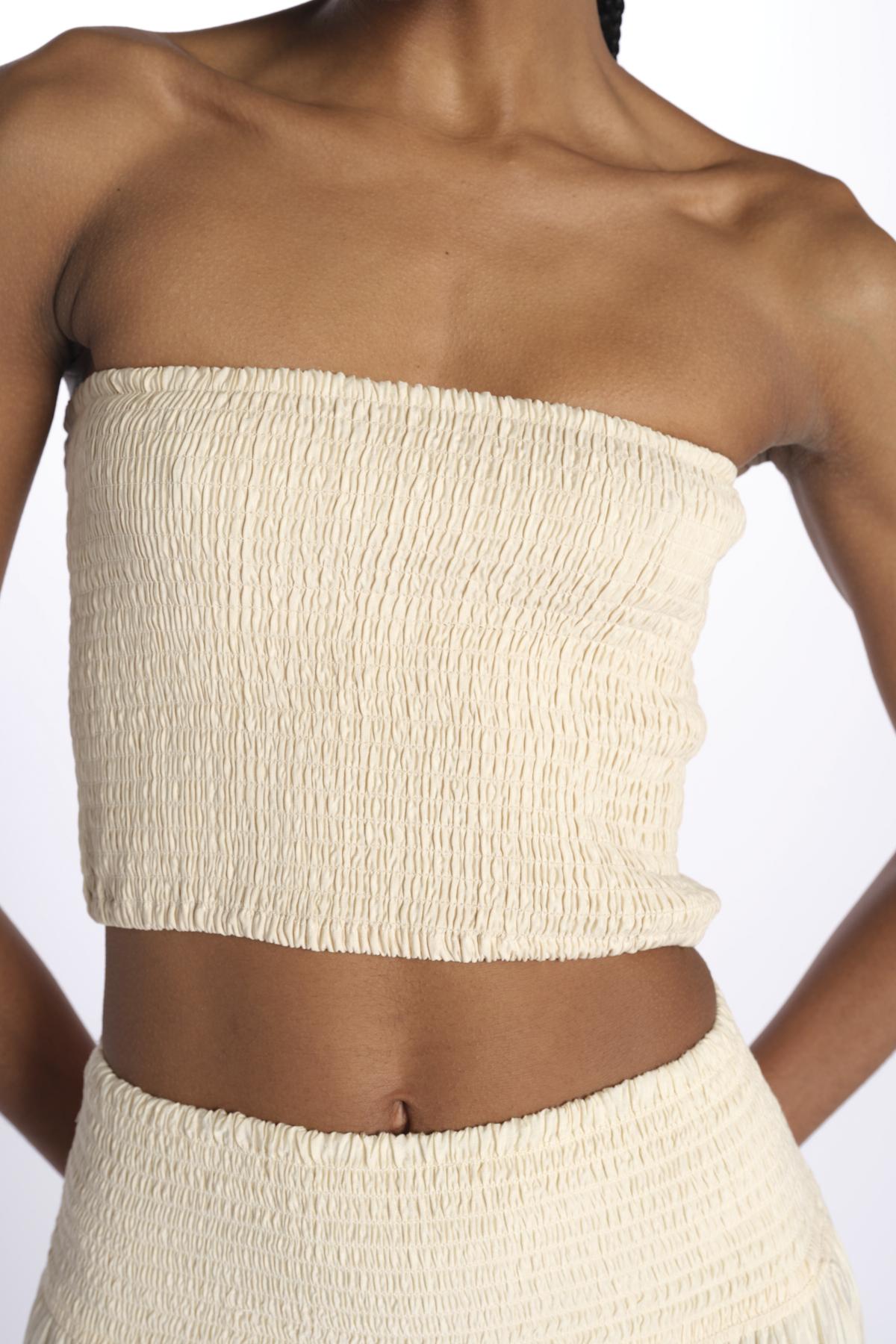 MANDY top a fascia MANDY SAND laraethnics