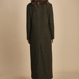 cappotto lungo spinato. BRISTOL VERDONE massimo alba