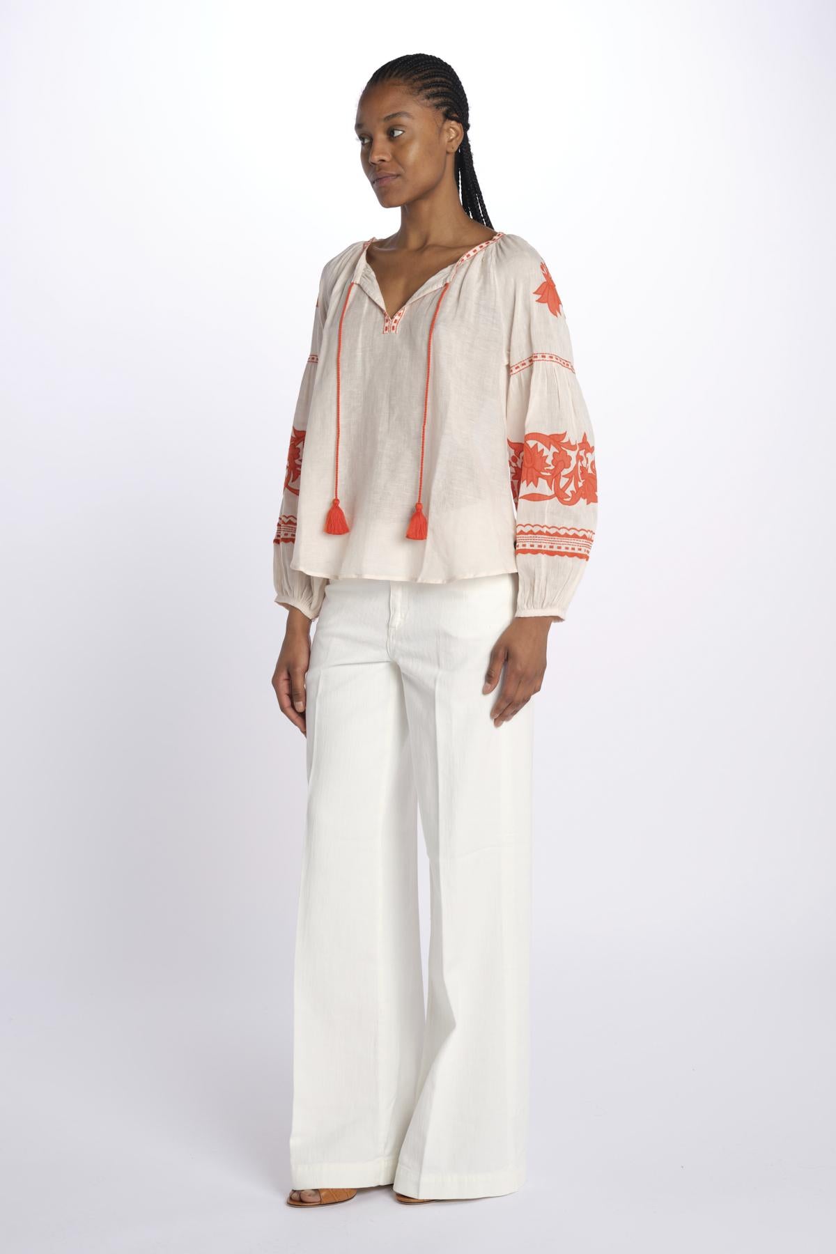 benaras soleil BE24877APALE PINK ORANGE