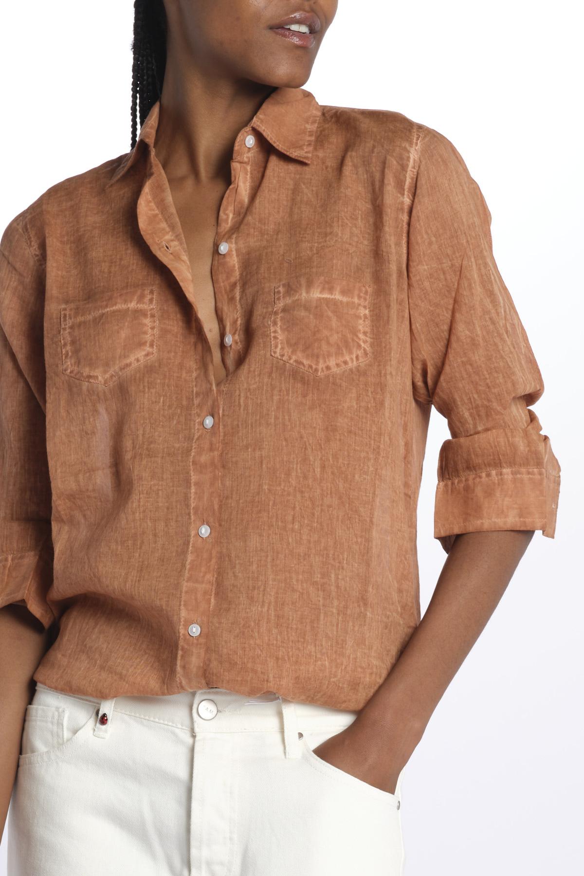 Camicia ZAGG KS1002 503 terre rouge