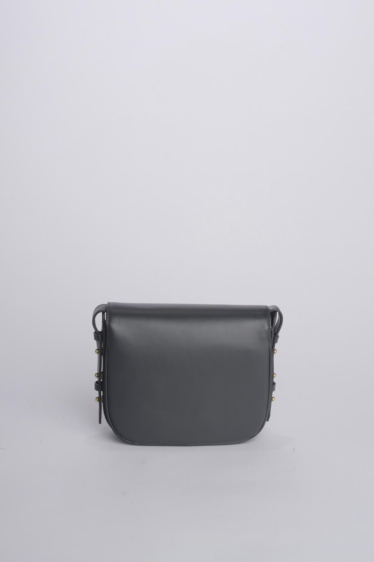 BELLISSIMA MINI tracolla logo mini SEM1615BELLMIN METAL GRI3925S soeur