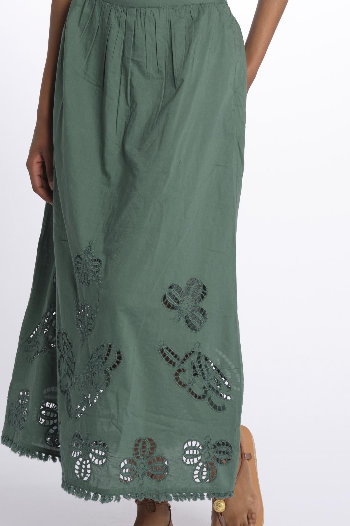 PAOLA gonna macrame' L0373 TUSCAN louise misha