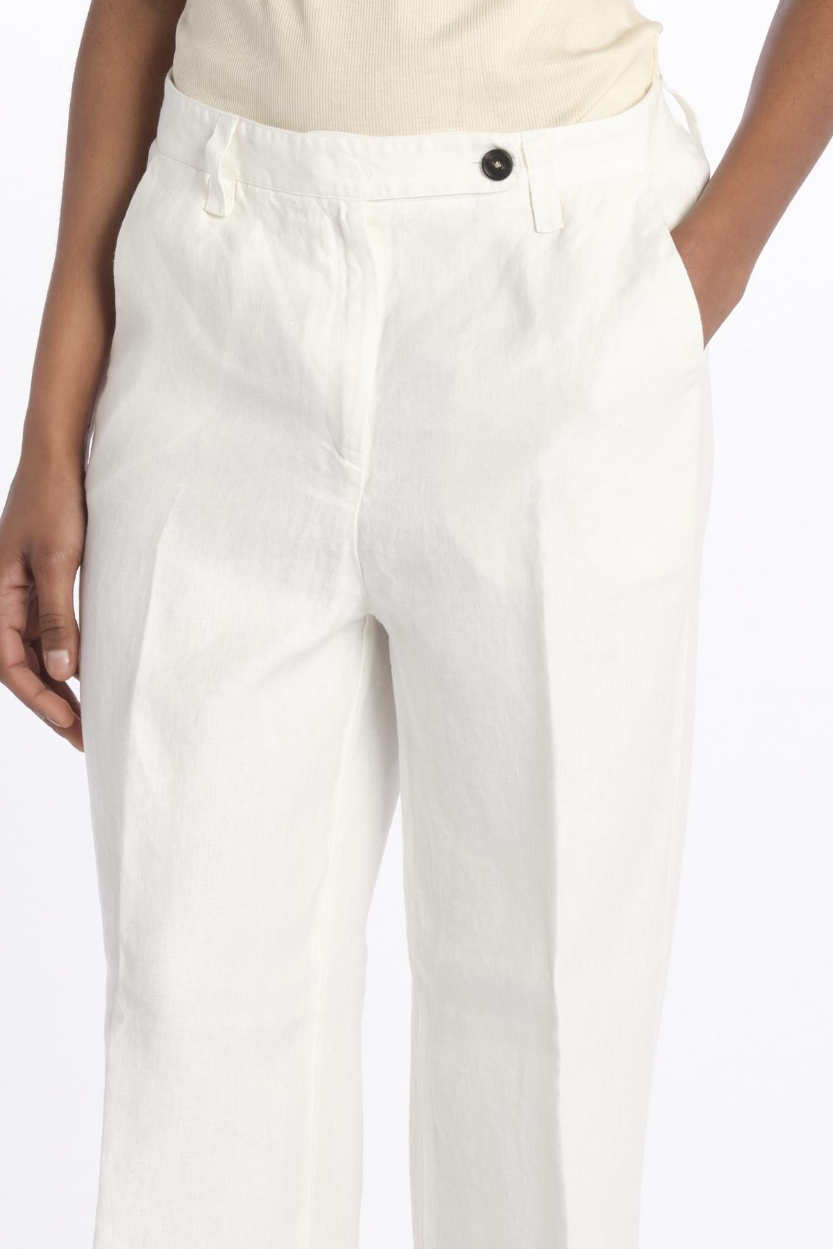 Pantalone LAMIA lino M27DOLAMIA-T3240 U108 massimo alba
